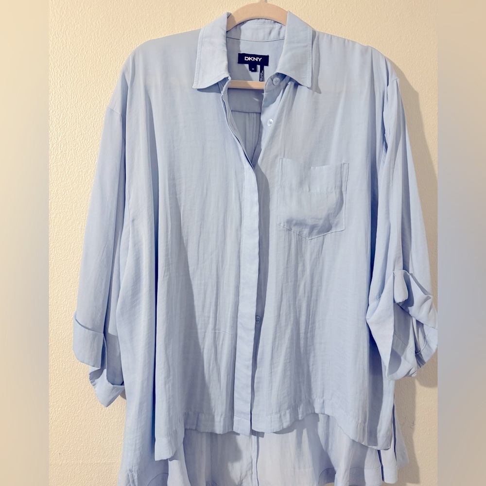 DKNY tunic top oversized XS